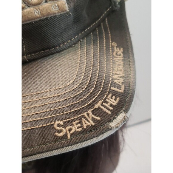 Primos Hunting - Speak the Language - Destressed Look Snapback Trucker Hat - Picture 4 of 13